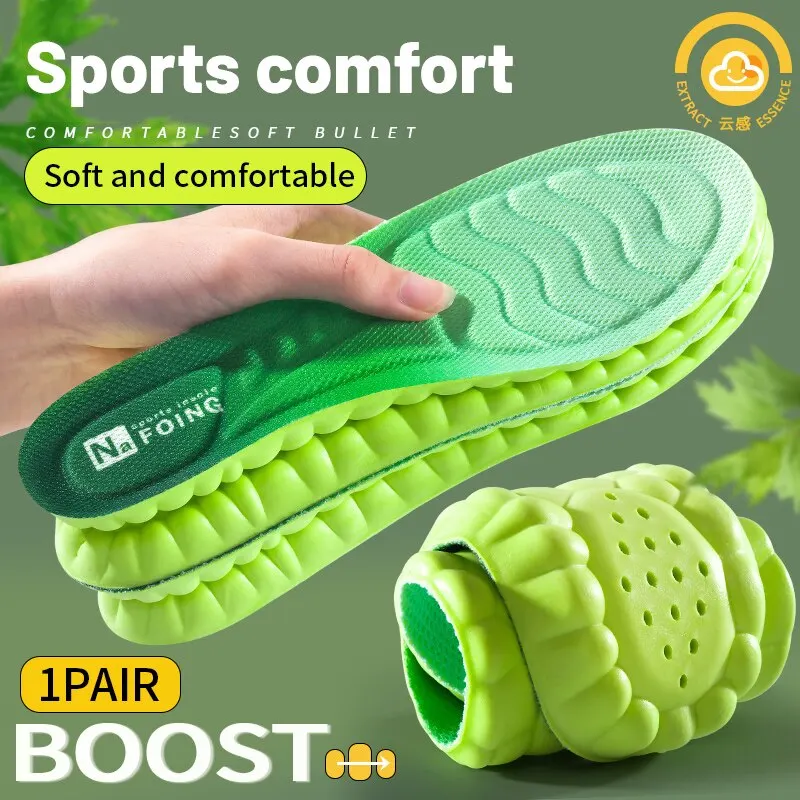 Orthopädische Einlegesohlen EVA Schuheinlagen Gel-Sohlen Sportschuh-Einlage