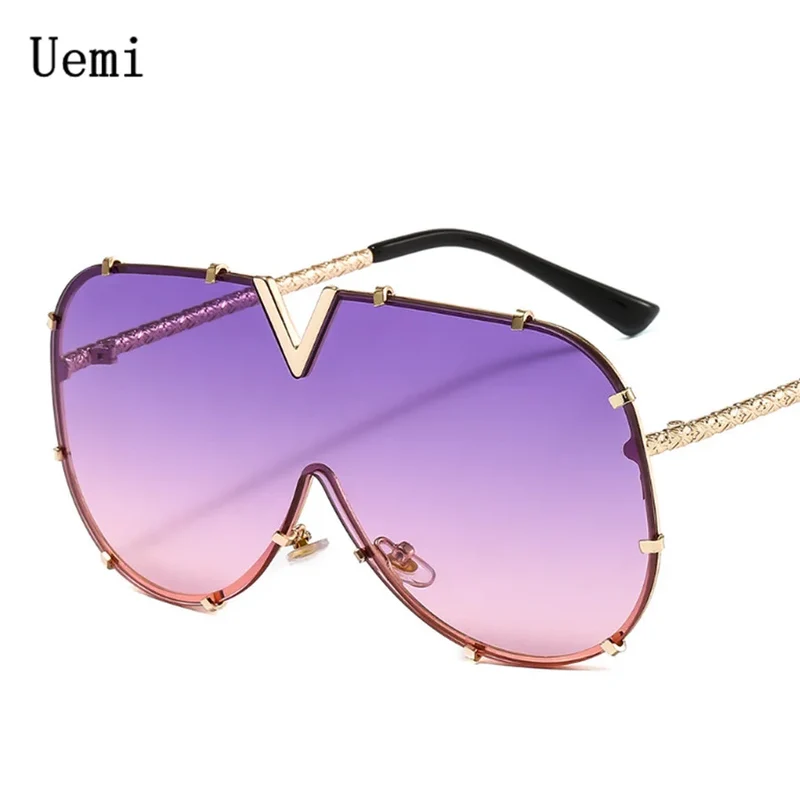 Damen Sonnenbrille Designer Luxus Brille Quadratische Gläser Vintage UV400