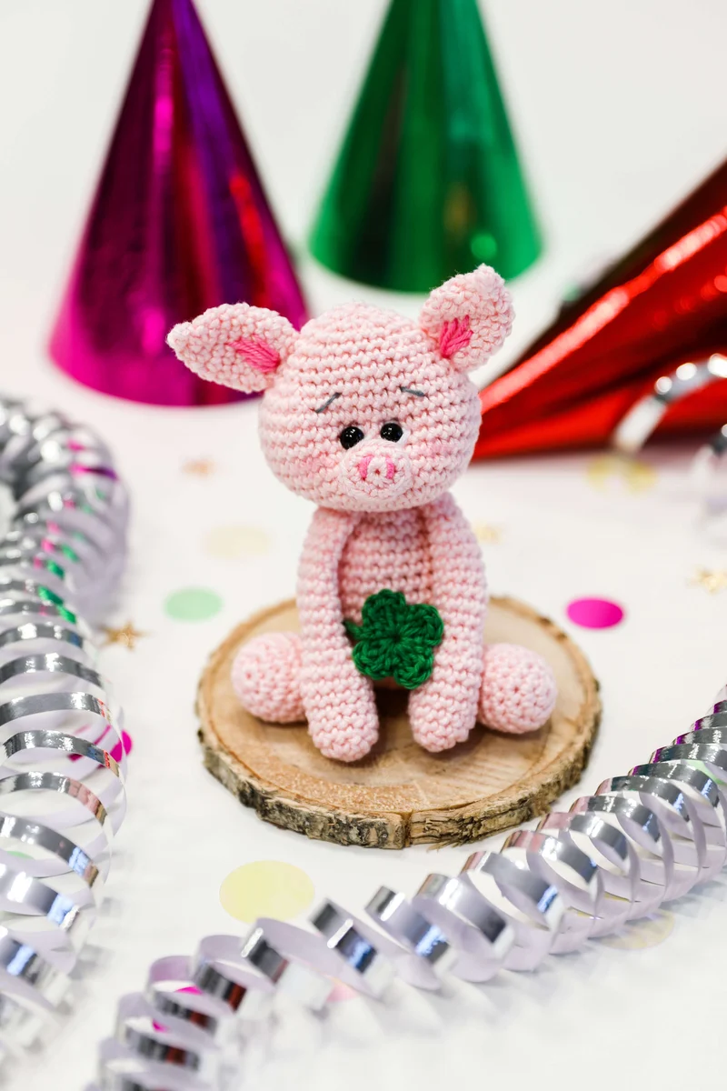Anleitung Amigurumi Glücksschweinchen