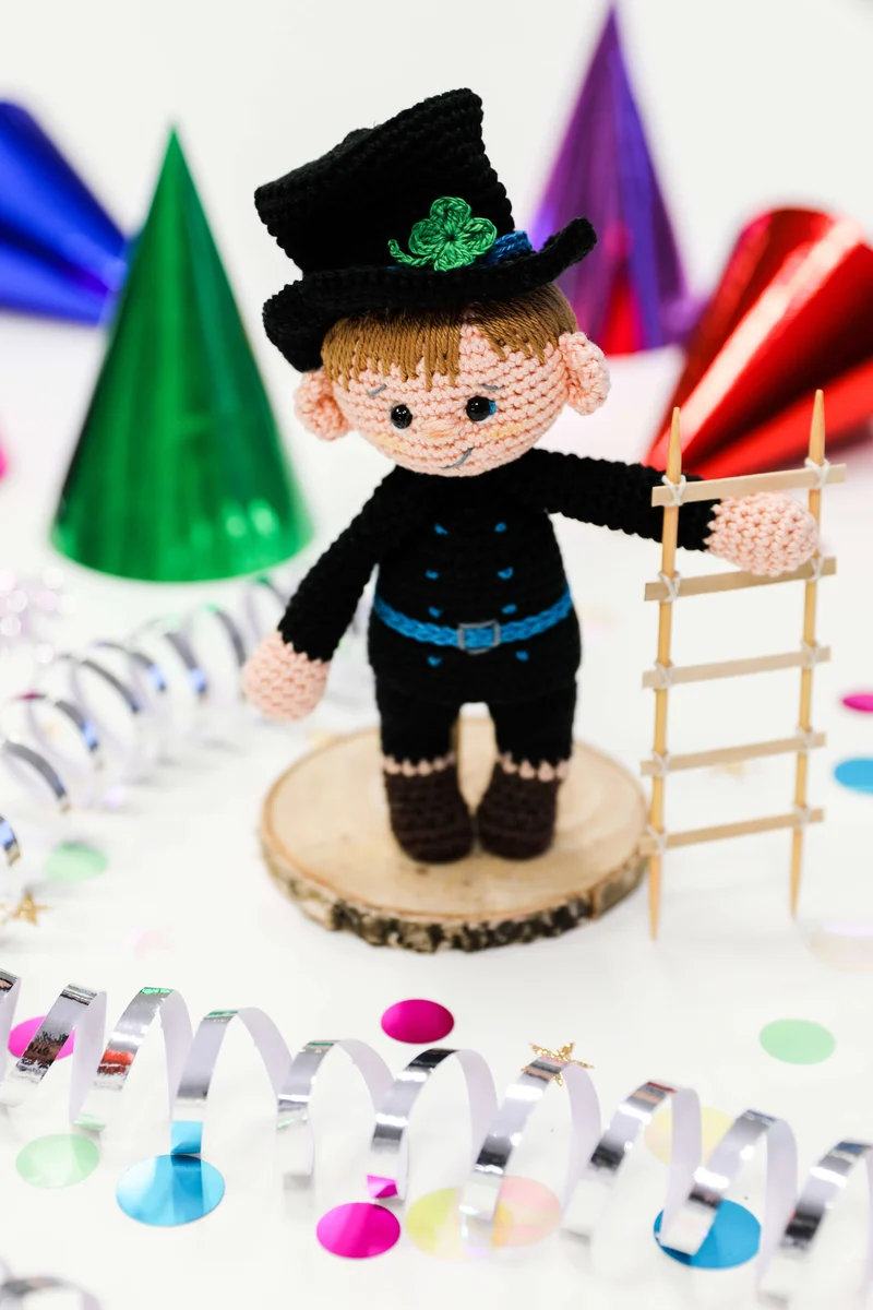 Anleitung Amigurumi Schornsteinfeger