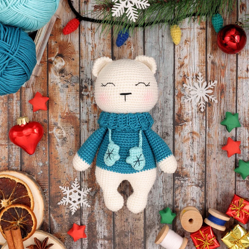 Anleitung Amigurumi Eisbär