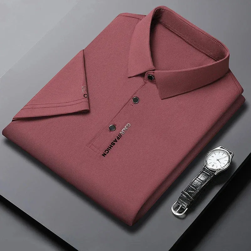 Herren Poloshirt POLO Shirt T-Shirt Kurzarm Zipper Hemd Fashion Polohemd Top NEU