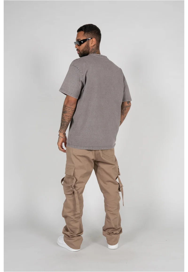 MJG TM x Acid Washed Heavy Oversize Tee
