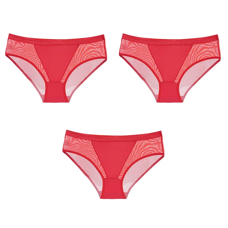 3Stk Frauen Spitze Tanga String Höschen Sexy Schlüpfer Slip Dessous Unterwäsche