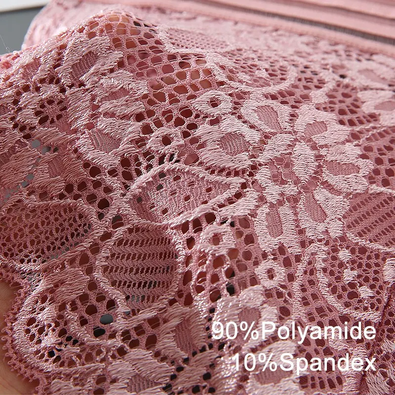 3Stk Frauen Spitze Tanga String Höschen Sexy Schlüpfer Slip Dessous Unterwäsche