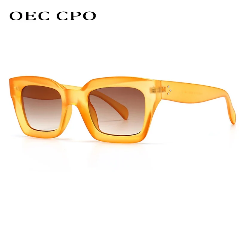 Damen Sonnenbrille Designer Luxus Brille Quadratische Gläser Vintage UV400