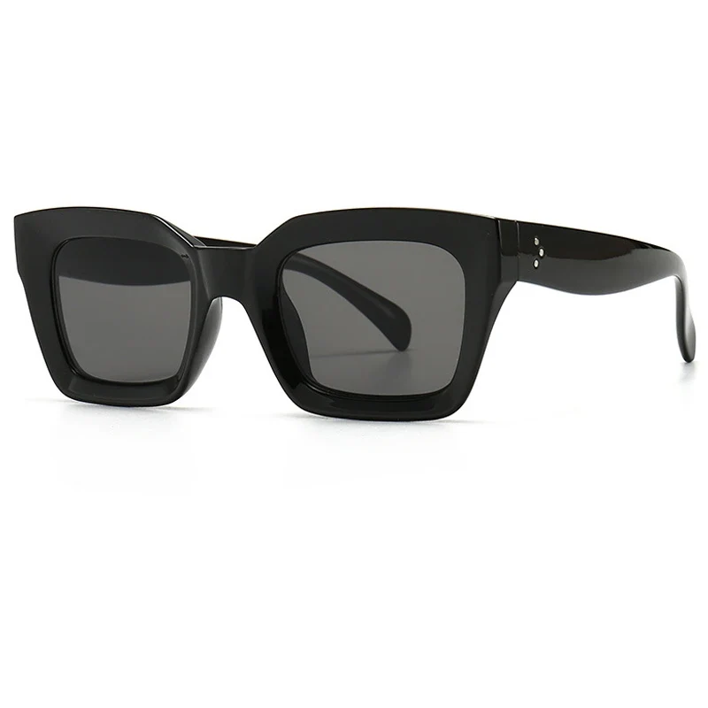 Damen Sonnenbrille Designer Luxus Brille Quadratische Gläser Vintage UV400