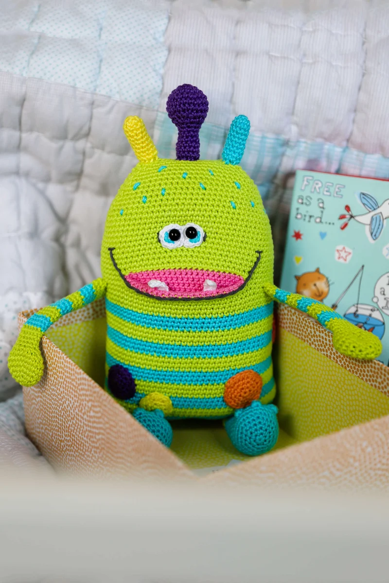 Anleitung Amigurumi Sorgenfresserchen HelMut