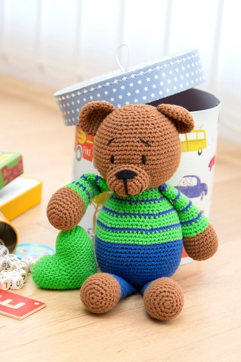 Anleitung Amigurumi Teddy Paul