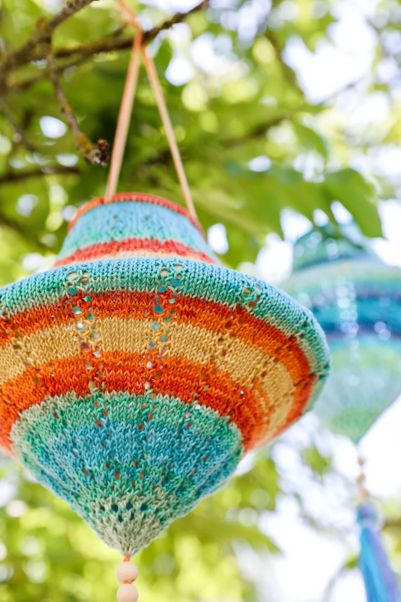 Anleitung Lampion gestrickt