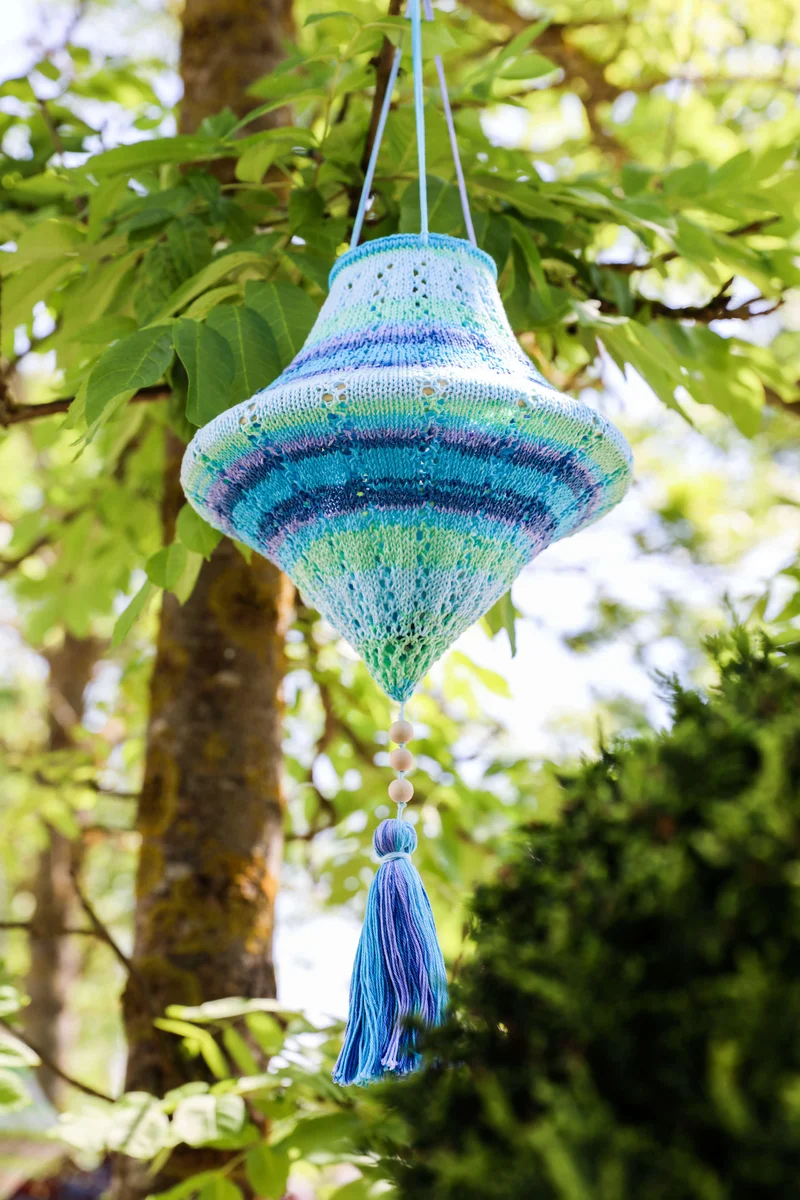 Anleitung Lampion gestrickt