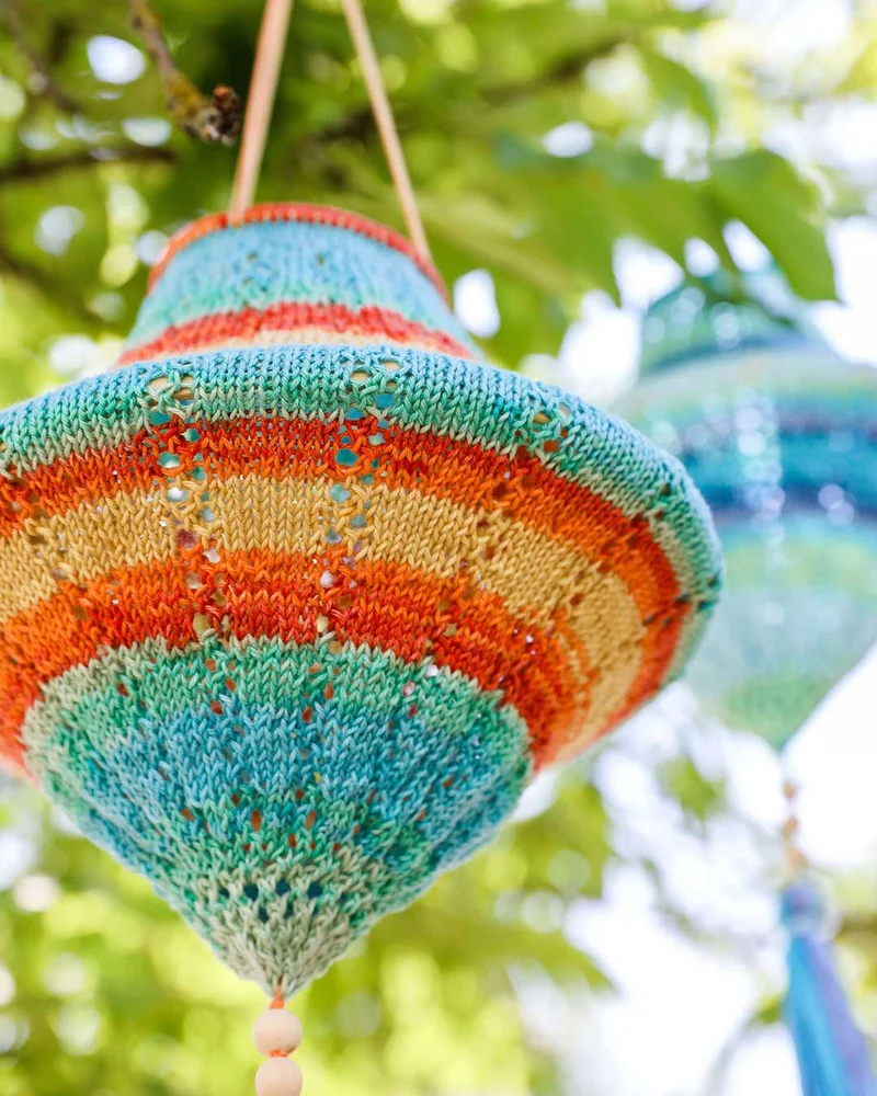 Anleitung Lampion gestrickt