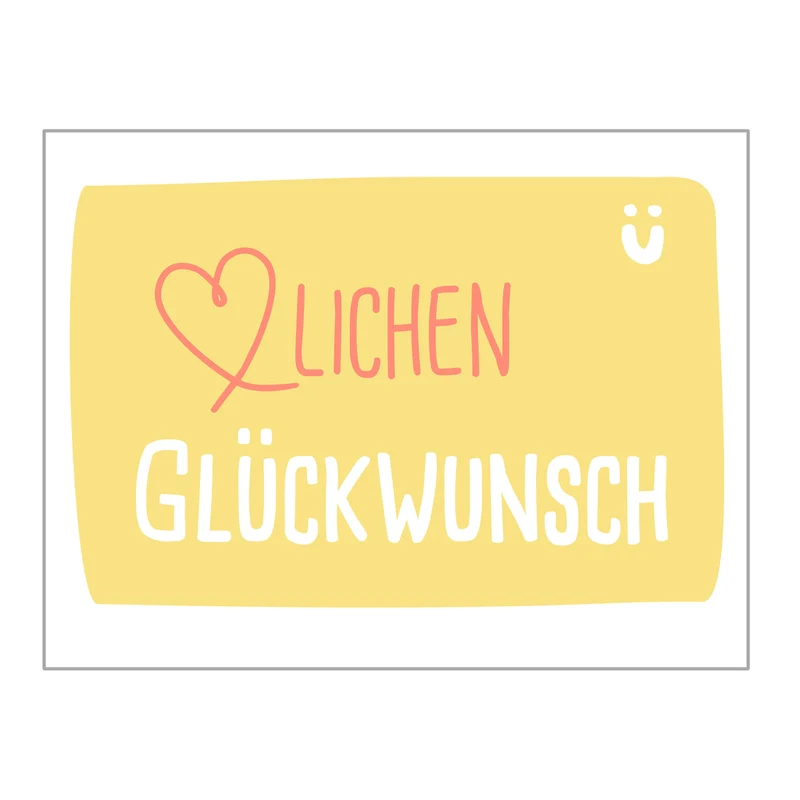 Herzlichen Glückwunsch