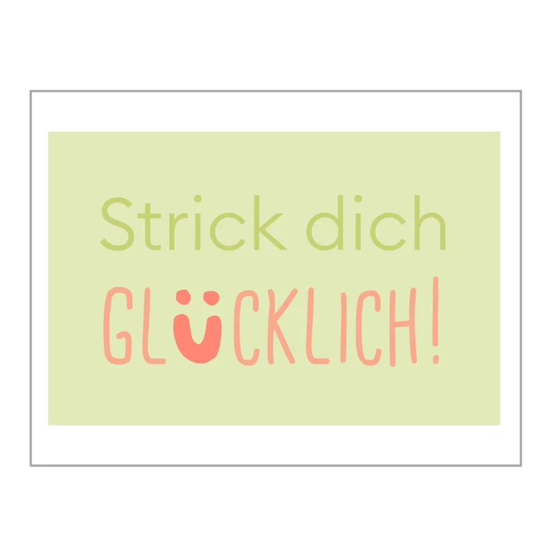 Strick dich glücklich