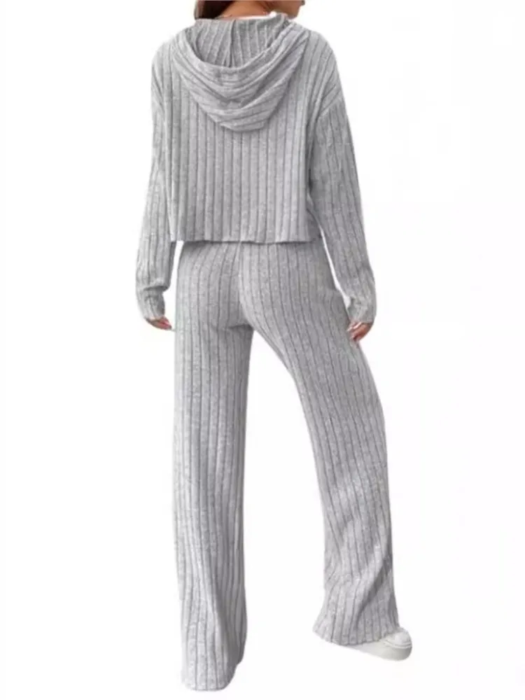Damen Jogginganzug Jogging Trainingsanzug Fitnessanzug Freizeitanzug Hausanzug