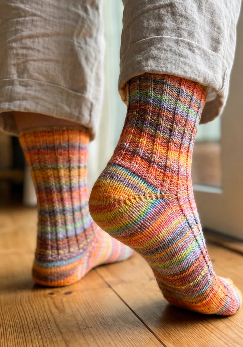 Socken stricken für den guten Zweck – Basisanleitung