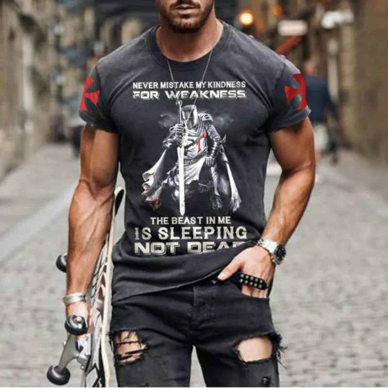 Männer T-Shirt Jesus Herrenmode Shirts Hemd Streetwear Spandex Tank Top