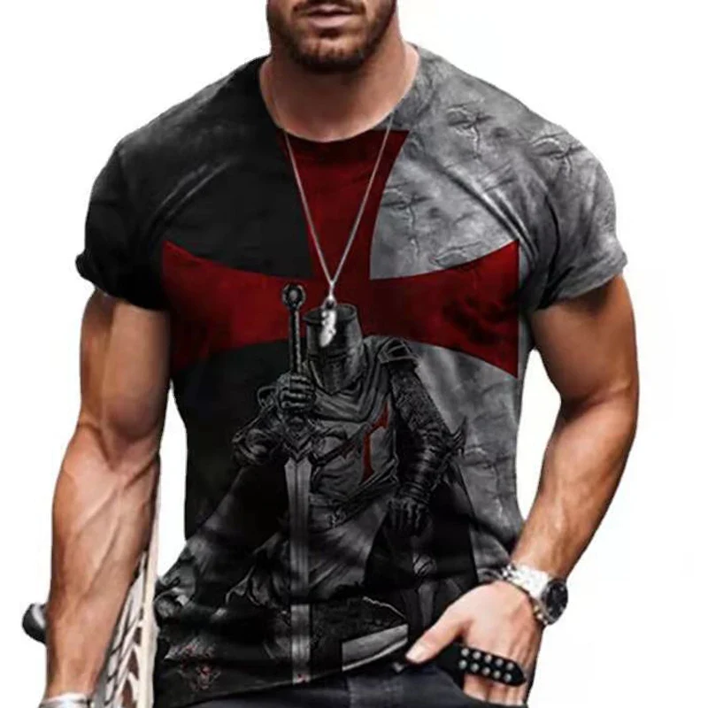 Männer T-Shirt Jesus Herrenmode Shirts Hemd Streetwear Spandex Tank Top