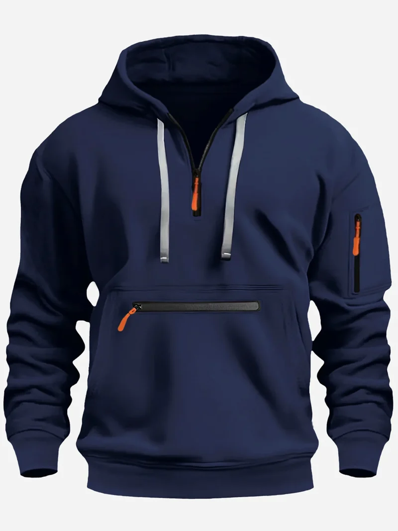 Herren Kapuzenpullover Sweatjacke Hoodie Sweatshirt Pullover Pulli Streetwear