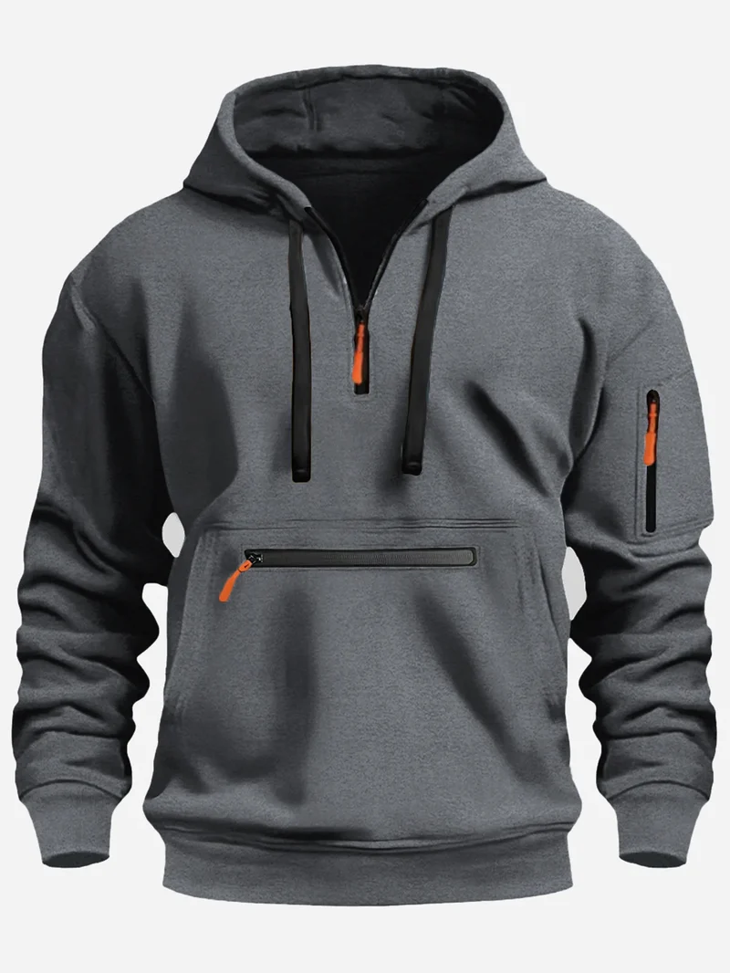 Herren Kapuzenpullover Sweatjacke Hoodie Sweatshirt Pullover Pulli Streetwear