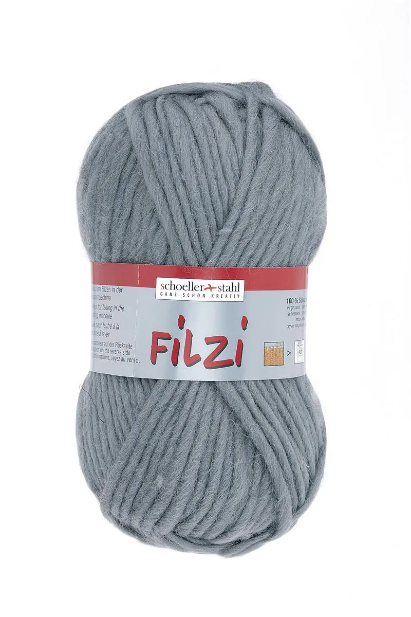 FILZI 50g | Farbe 20 - GRAU