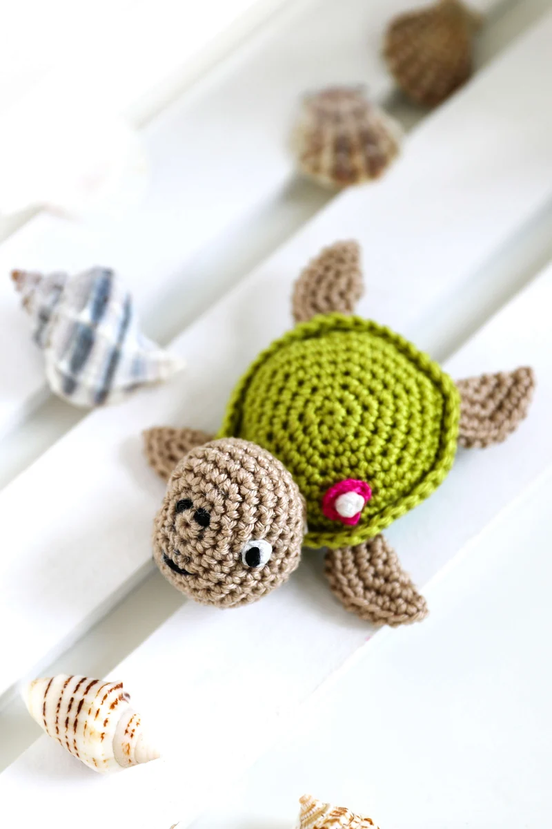 Anleitung Amigurumi Schildkröte