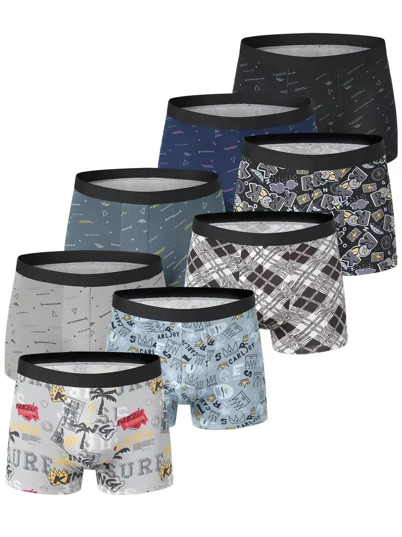 4er Pack Herren Boxershorts Unterhosen Basic Unterwäsche Boxer Shorts