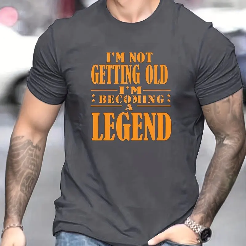 Männer T-Shirt Legend Herrenmode Shirts Hemd Streetwear 100% Baumwolle Tank Top