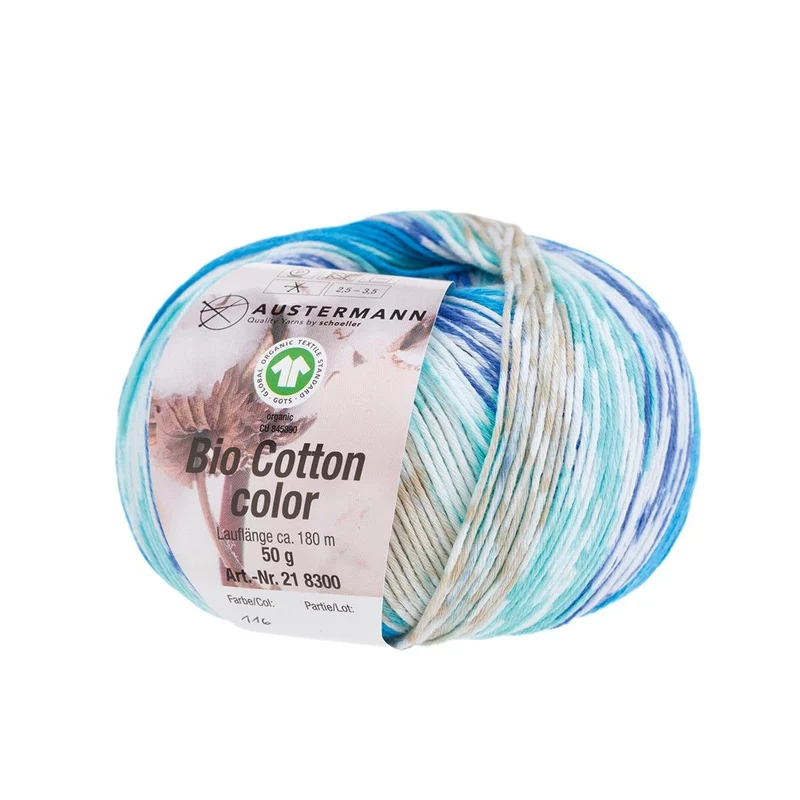 Bio Cotton Color | 180 M - 50 G | 116 - Tuerkis