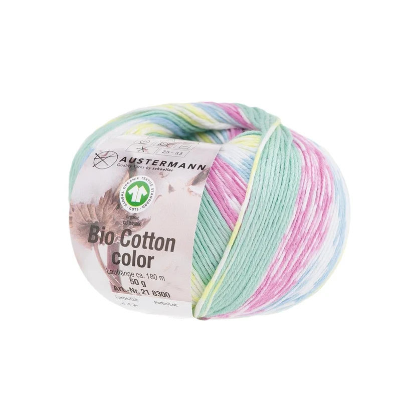 Bio Cotton Color | 180 M - 50 G | 117 - Pastell