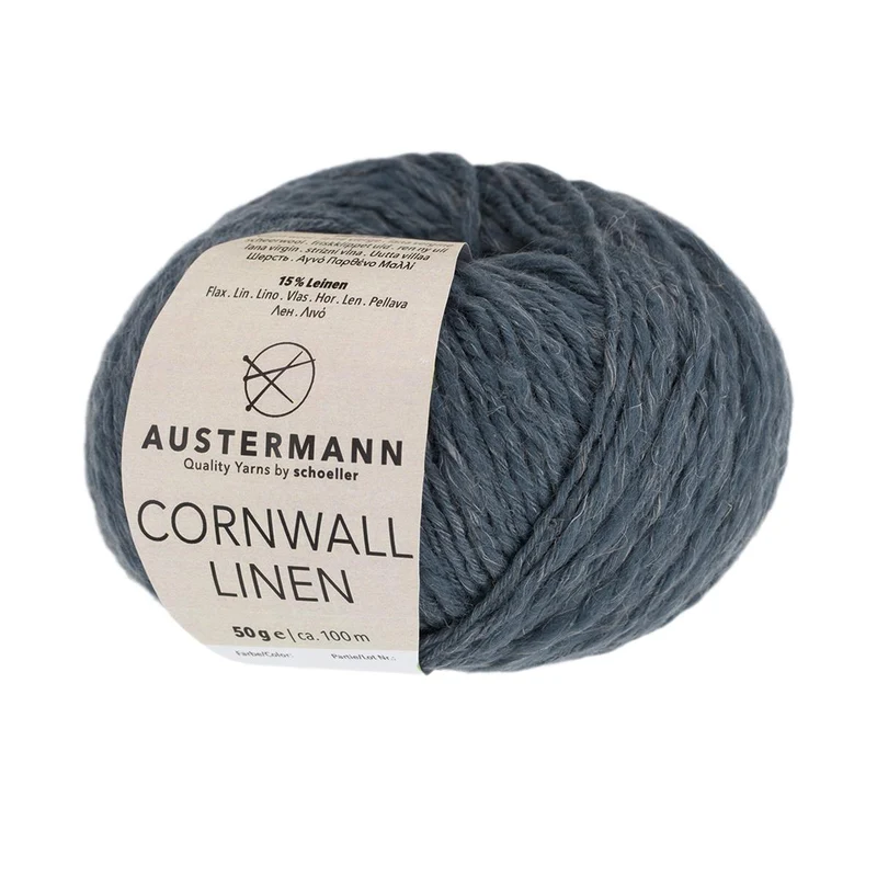 Cornwall Linen | 100 M - 50G | 04 - Blau