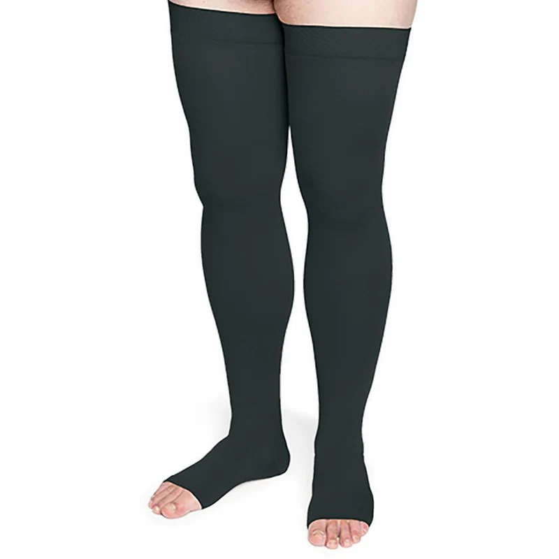 Sigvaris Secure Thigh High 40-50 mmHg, Open Toe