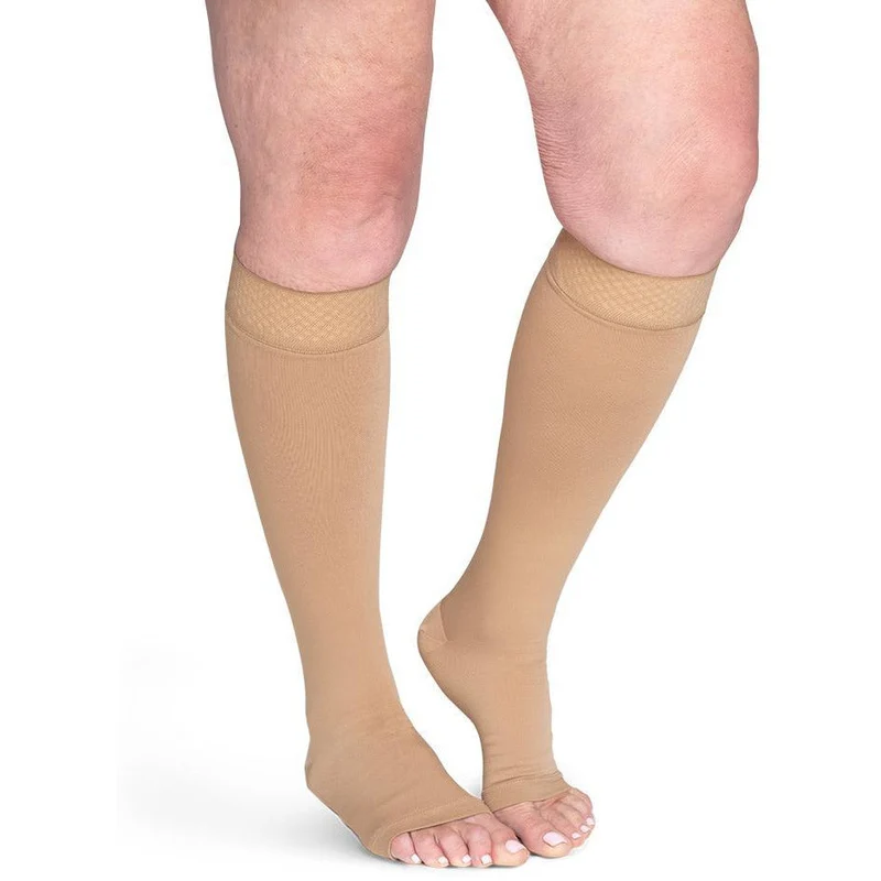 Sigvaris Secure Knee High 40-50 mmHg, Open Toe