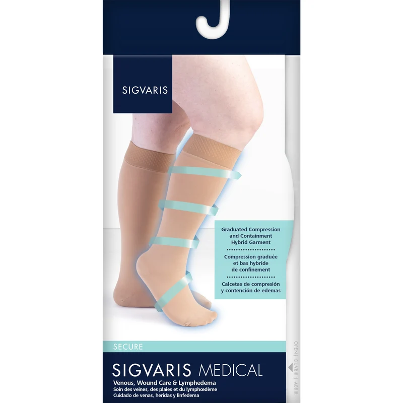 Sigvaris Secure Women's Knee High 30-40 mmHg