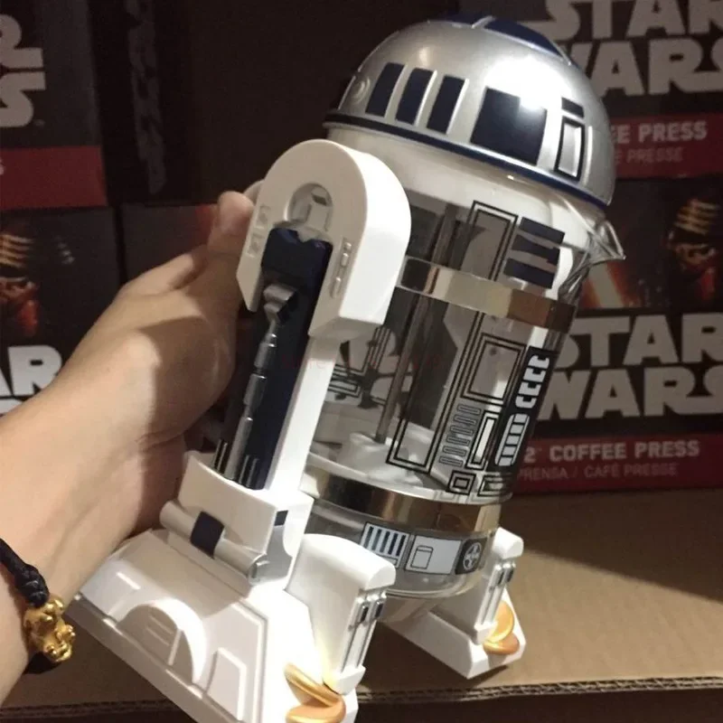 French Press 960ml R2-D2 Moka Kaffeemaschine Kaffeekanne Kaffeepresse Kaffee Tee