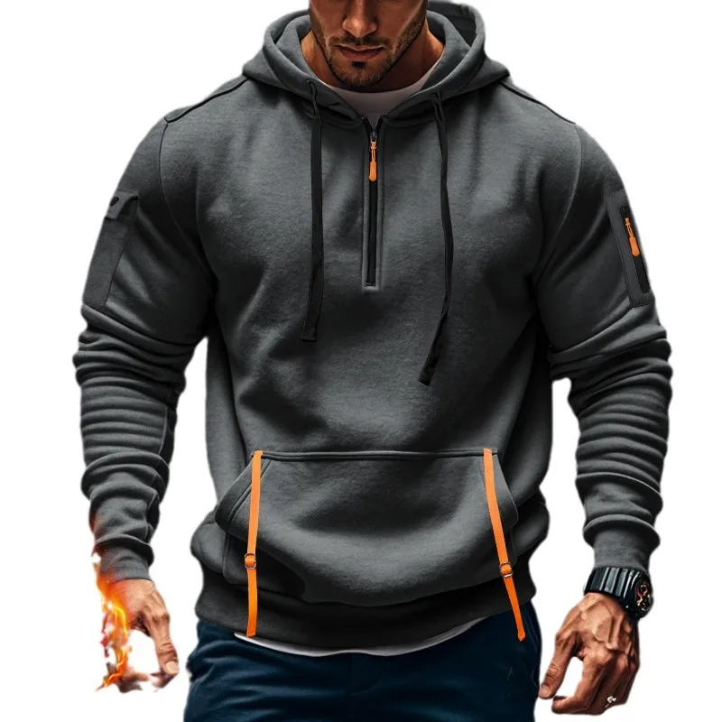 Herren Kapuzenpullover Sweatjacke Hoodie Sweatshirt Pullover Pulli Streetwear
