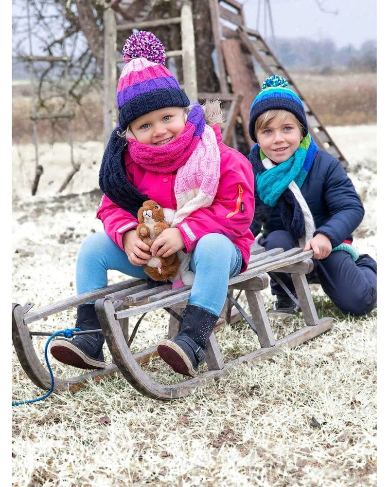 Anleitung Kindermütze und Schal