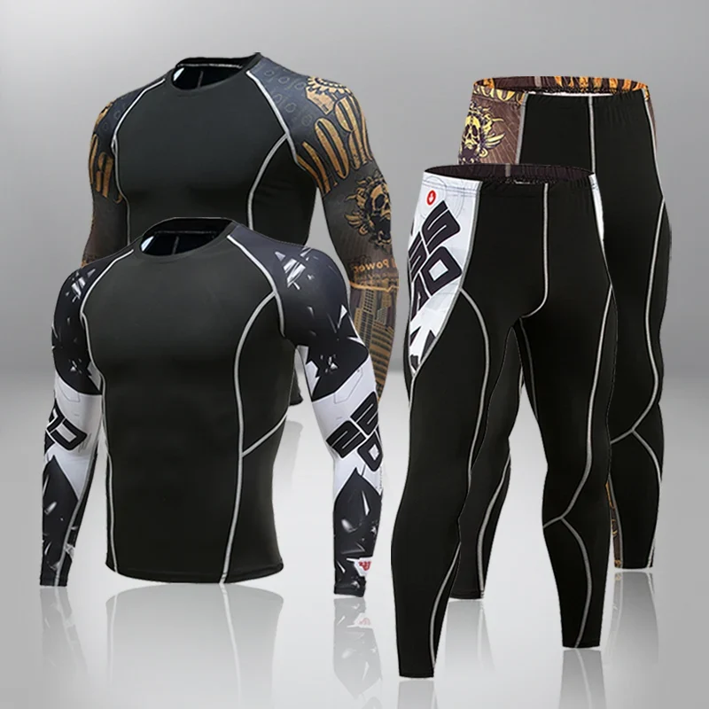 Trainingsanzug Kompressionshose Sporthose Kurzhose Shorts Laufshirts Sportshirt