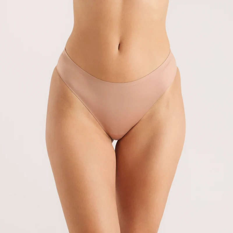 Nahtlose Brazilians (3er-Pack) - Honigfarbe