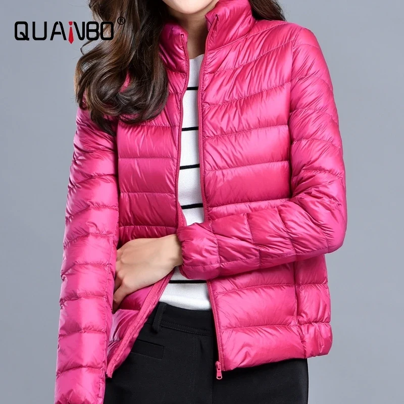 Damen Daunenjacke leichte & wetterfeste Steppjacke Stepp Jacke Übergangsjacke