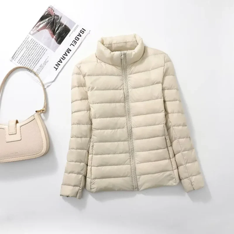 Damen Daunenjacke leichte & wetterfeste Steppjacke Stepp Jacke Übergangsjacke