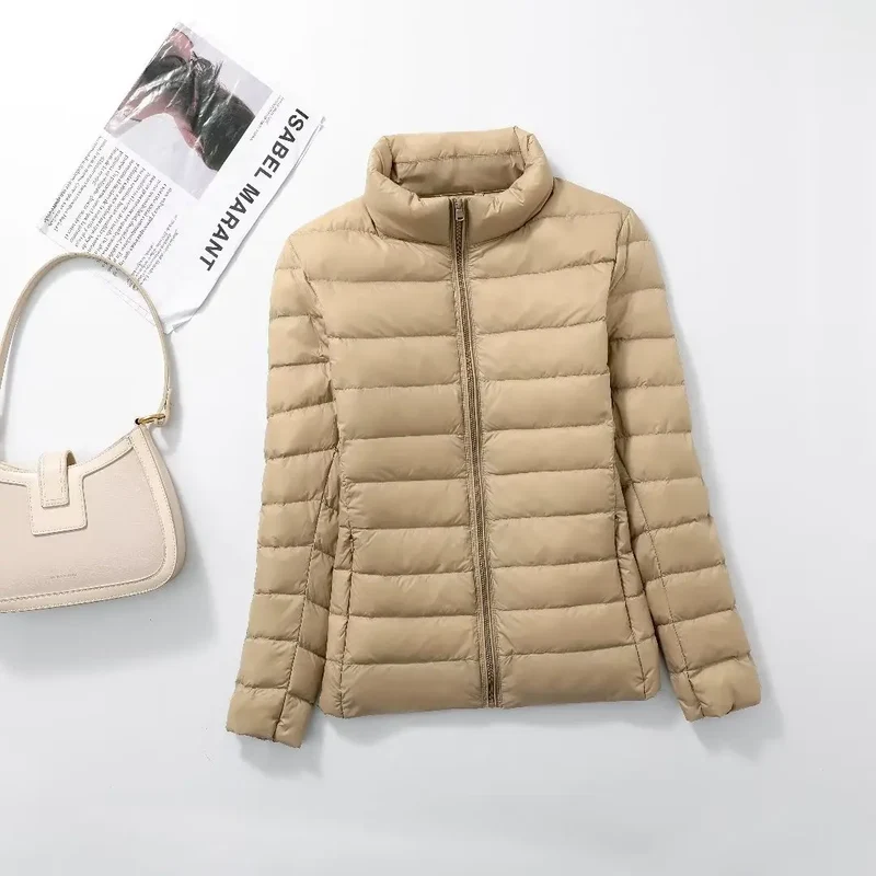 Damen Daunenjacke leichte & wetterfeste Steppjacke Stepp Jacke Übergangsjacke