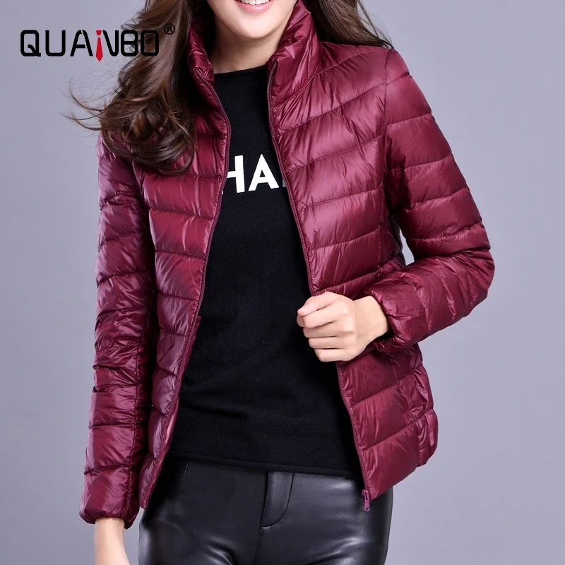 Damen Daunenjacke leichte & wetterfeste Steppjacke Stepp Jacke Übergangsjacke