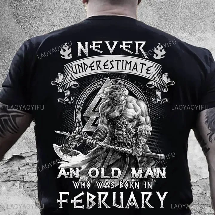 Herren T-Shirt Sons of Odin Rundhals Unisex Sommer Fashion Streetwear Shirt Top