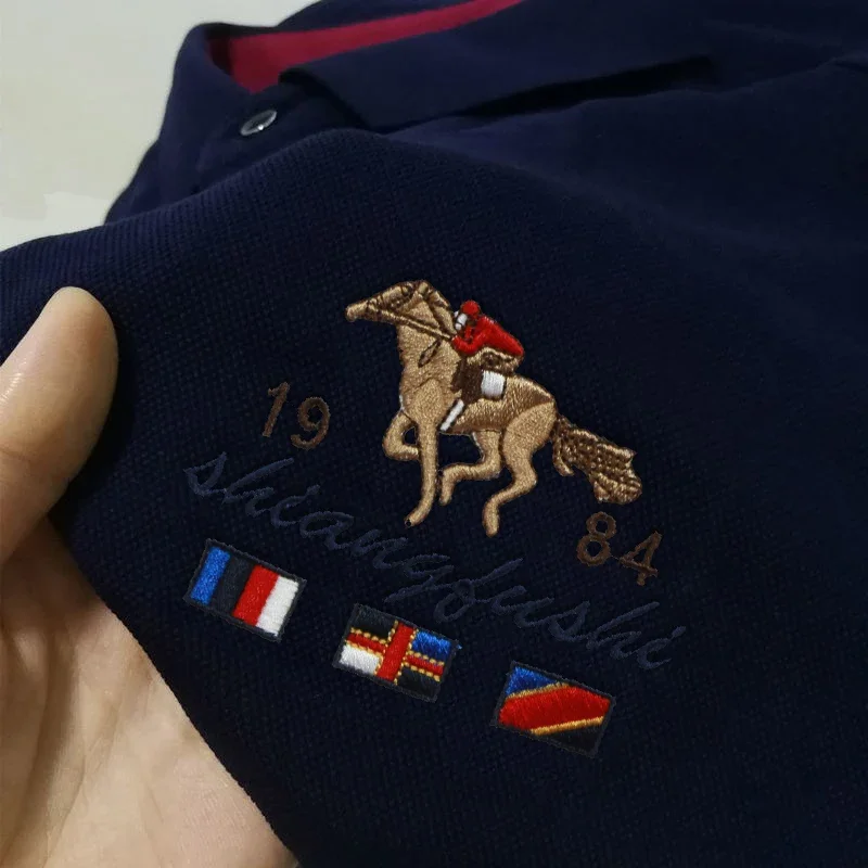 Herren Poloshirt POLO Shirt T-Shirt Kurzarm Hemd Polohemd Fashion Top