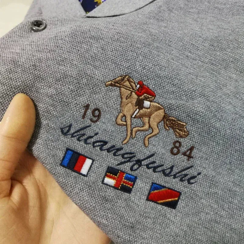 Herren Poloshirt POLO Shirt T-Shirt Kurzarm Hemd Polohemd Fashion Top