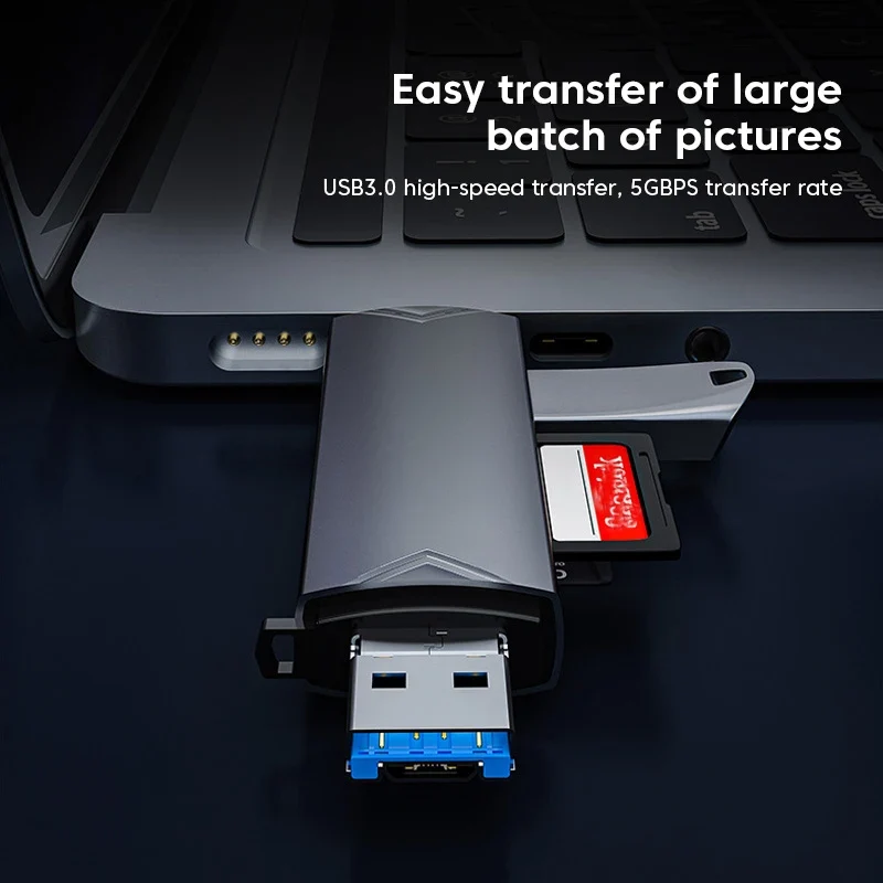 6 in1 Kartenleser USB Stick USB-C Speicherstick Memorystick Universal Adapter