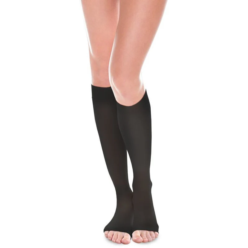 Therafirm® Sheer Ease Women's Knee High 20-30 mmHg, Open Toe