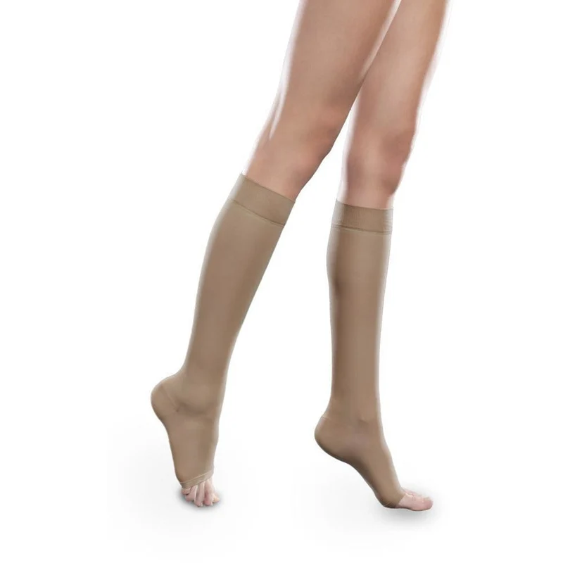 Therafirm® Sheer Ease Women's Knee High 15-20 mmHg, Open Toe