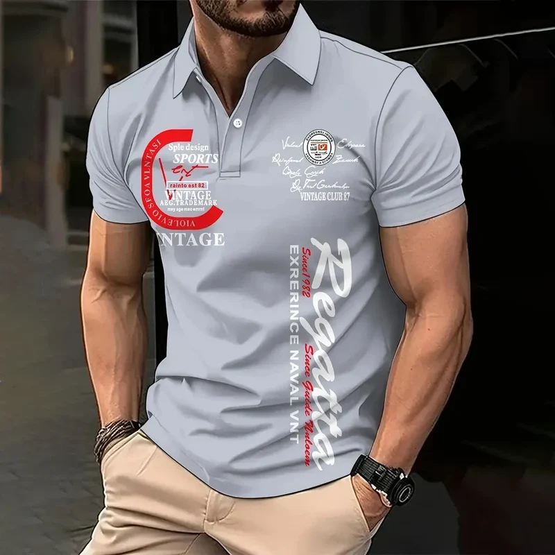 Herren Poloshirt POLO Shirt T-Shirt Kurzarm Zipper Hemd Fashion Polohemd NEU